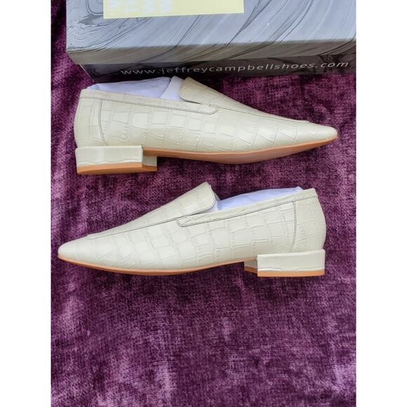 Jeffrey Campbell Marko Croc Embossed Loafer - Picture 4 of 9